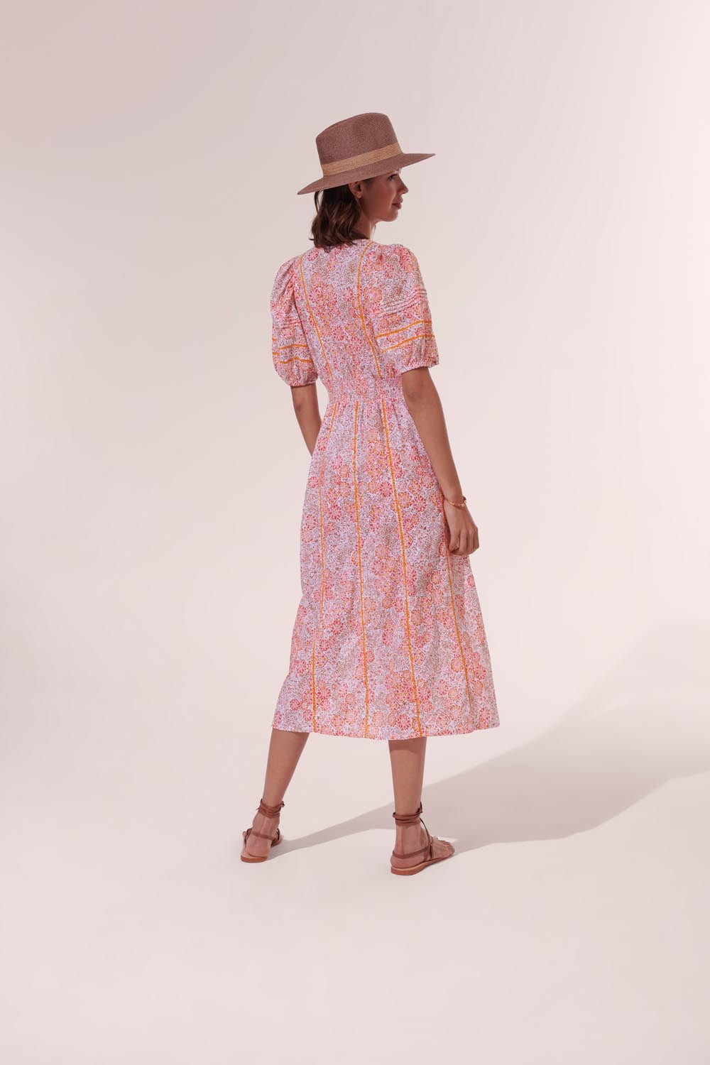 Midi Dress Reine - Pink Ceramique