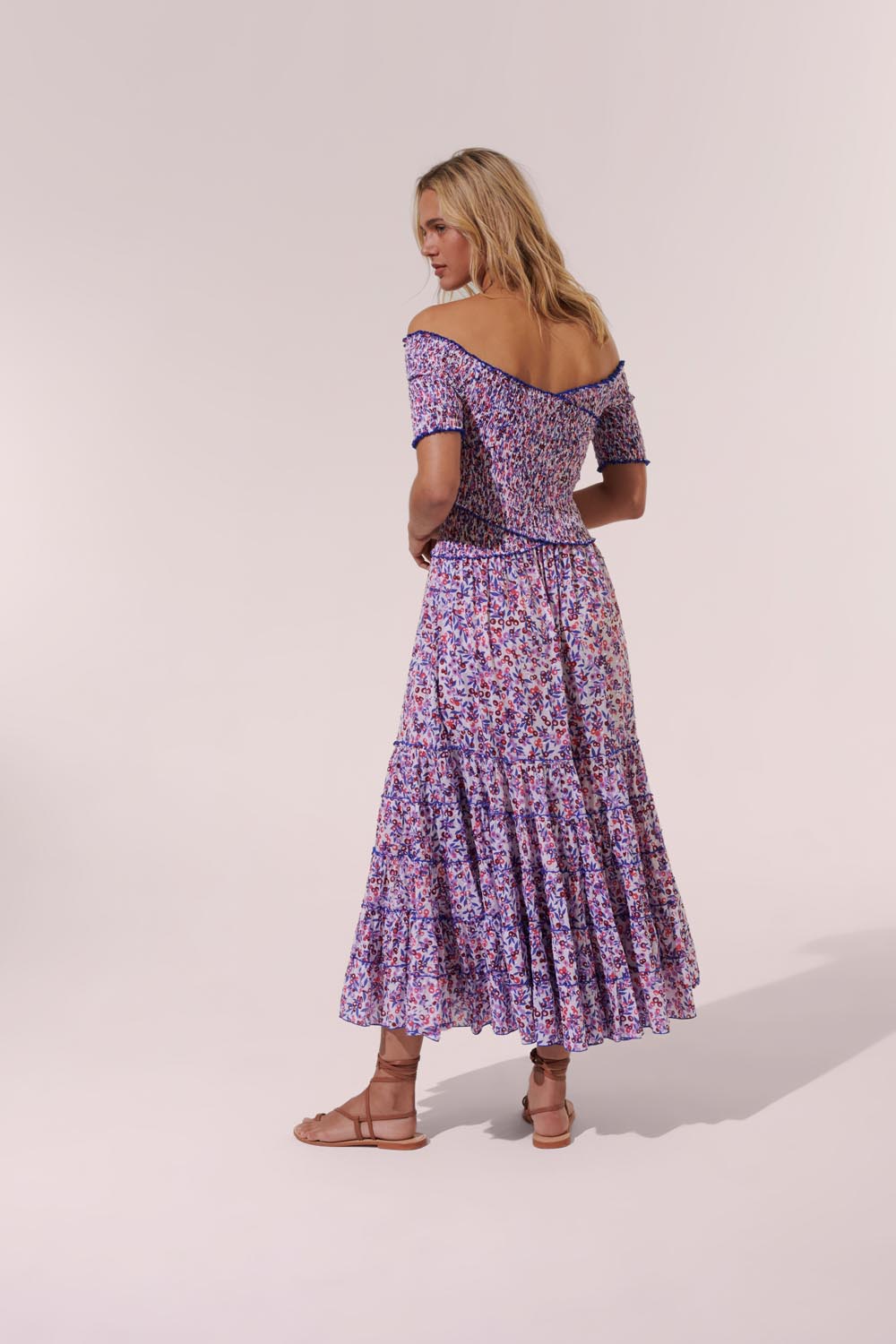 Midi Dress Soledad - Blue Blueberry