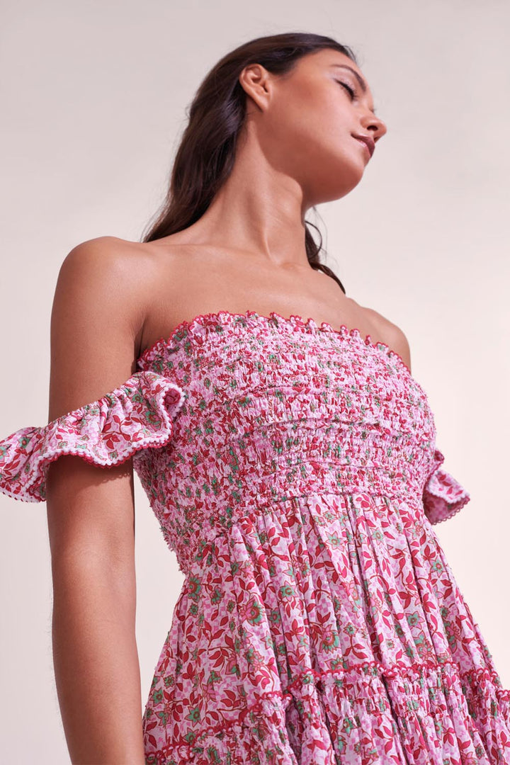 Mini Dress Aurora - Pink Blossom