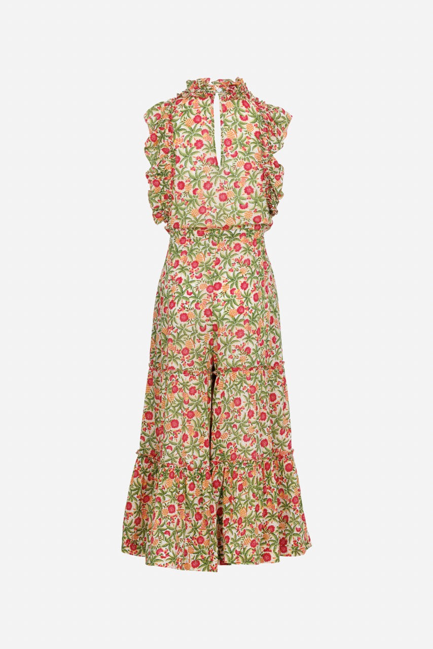 Kids Long Jumpsuit Belene - Pink Honolulu