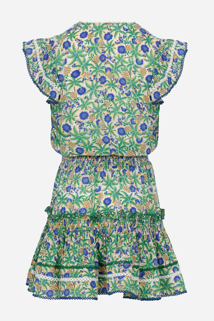 Robe Courte Enfant Anais - Blue Honolulu