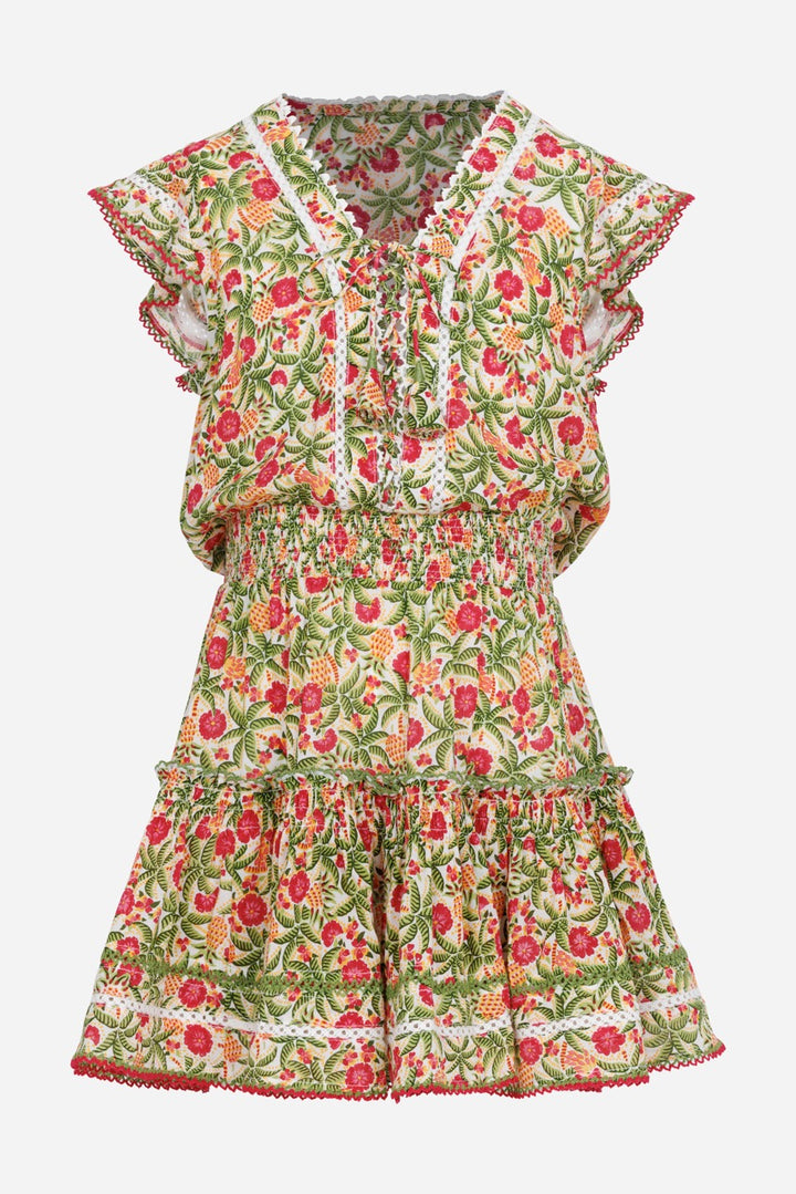 Robe Courte Enfant Anais - Pink Honolulu