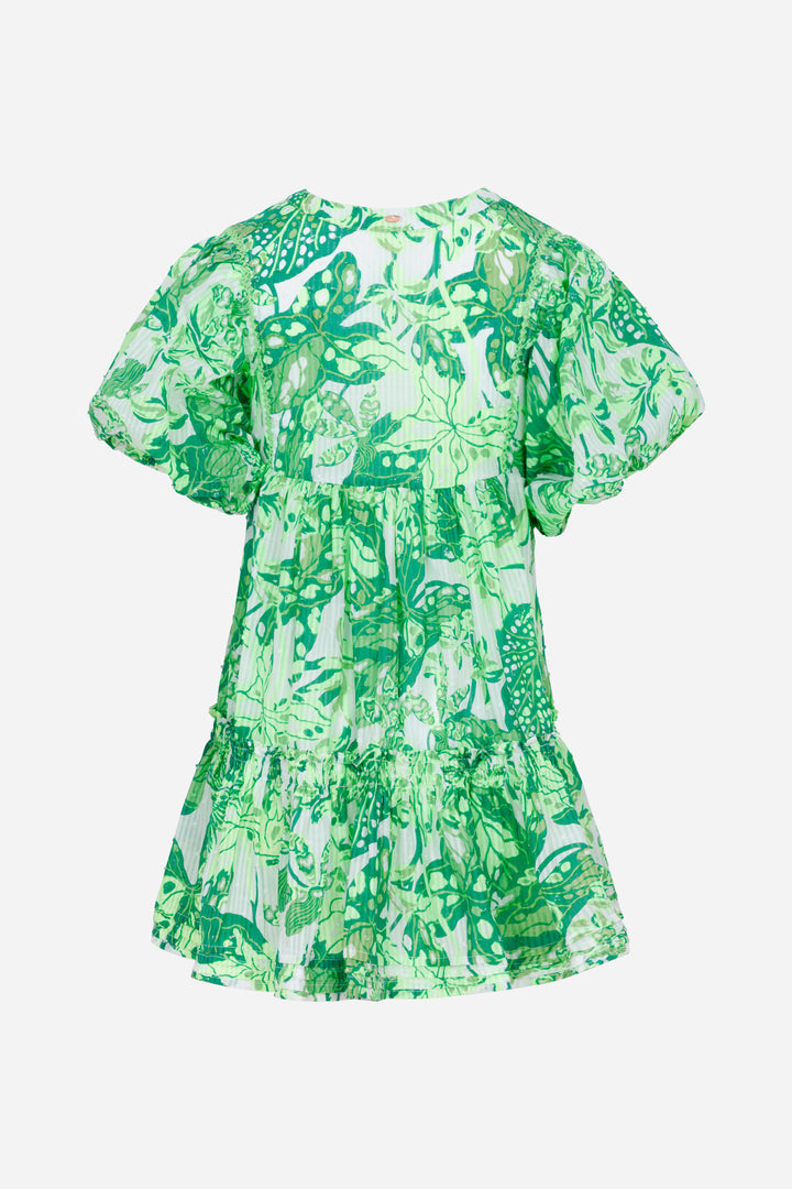 Robe Courte Enfant Aria - Green Jengel