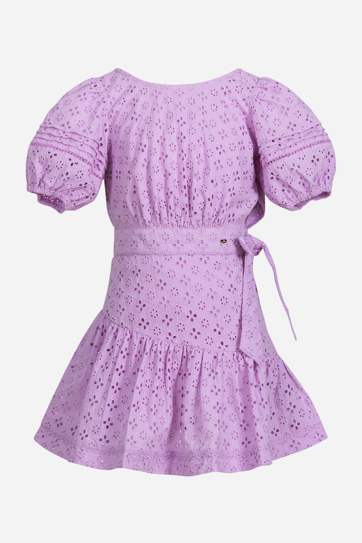 Robe Courte Enfant Chantal - Lilac