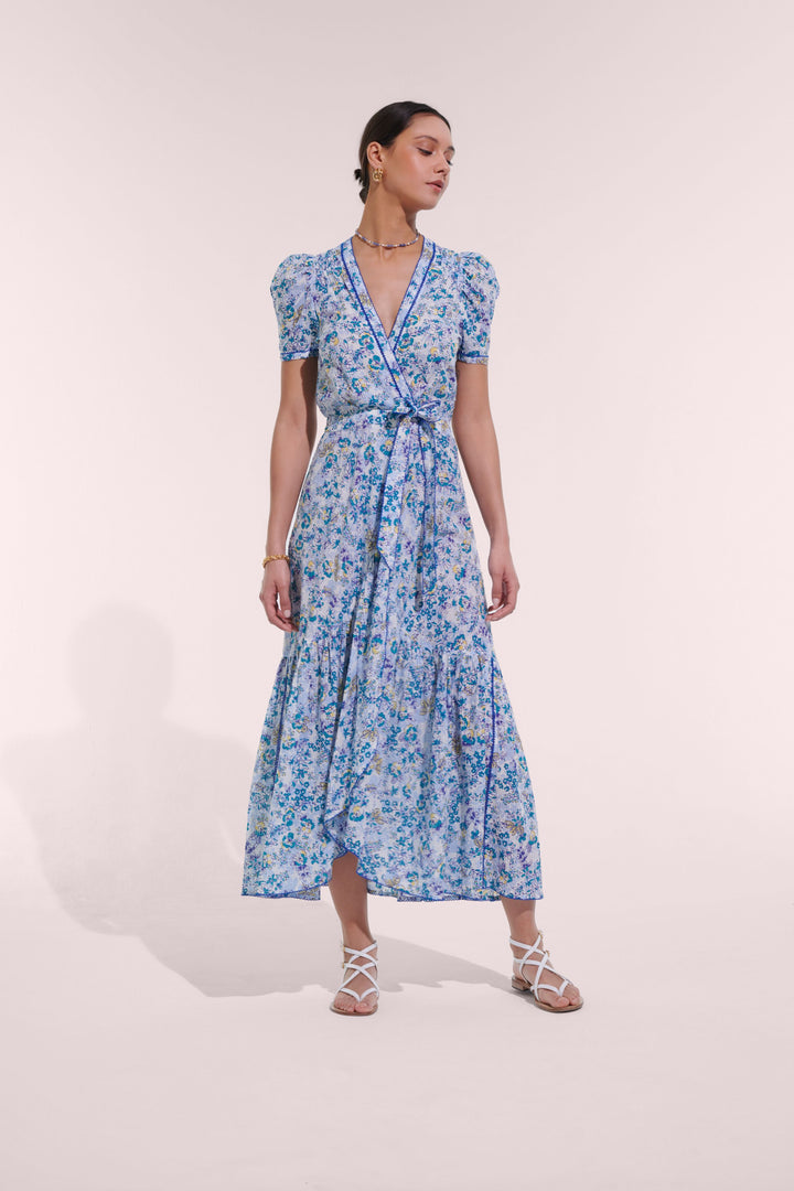 Long Dress Baba - Blue Sweet Liberty