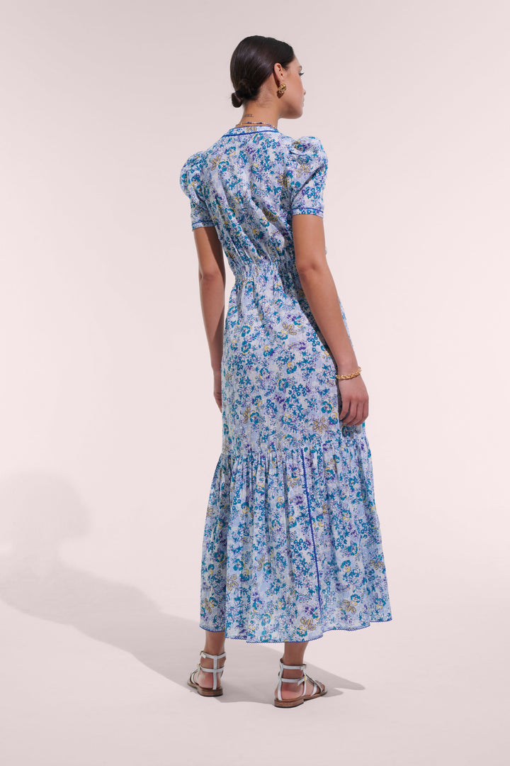 Long Dress Baba - Blue Sweet Liberty