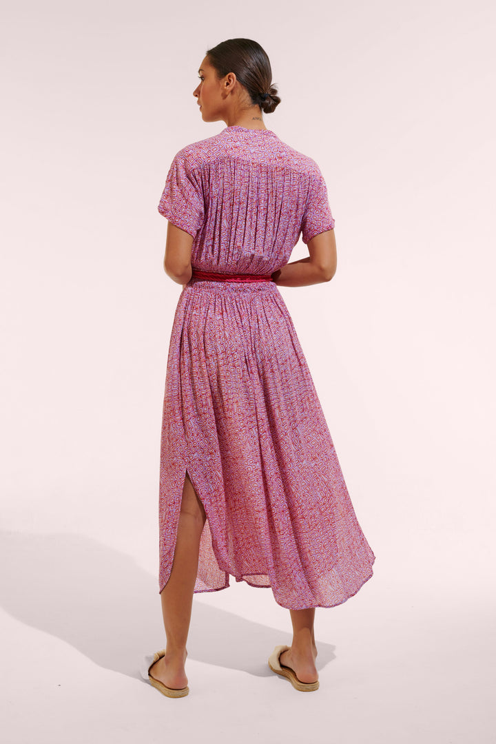 Long Dress Becky - Lilac Abori