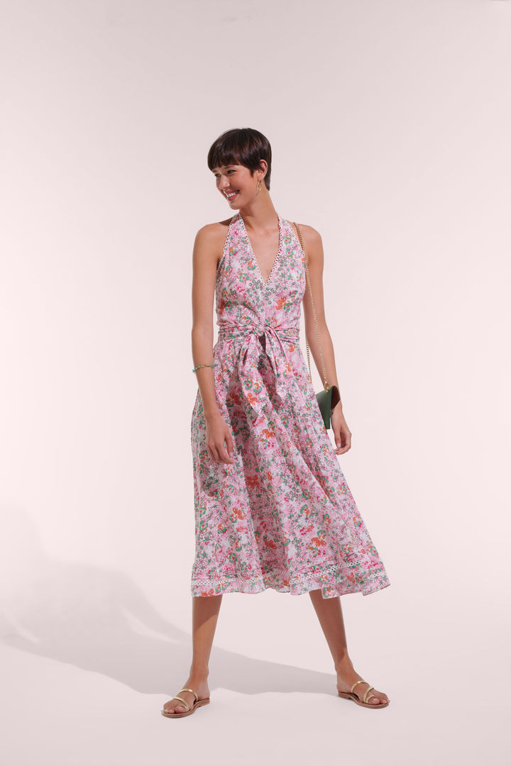 Robe Longue Beth - Pink Sweet Liberty