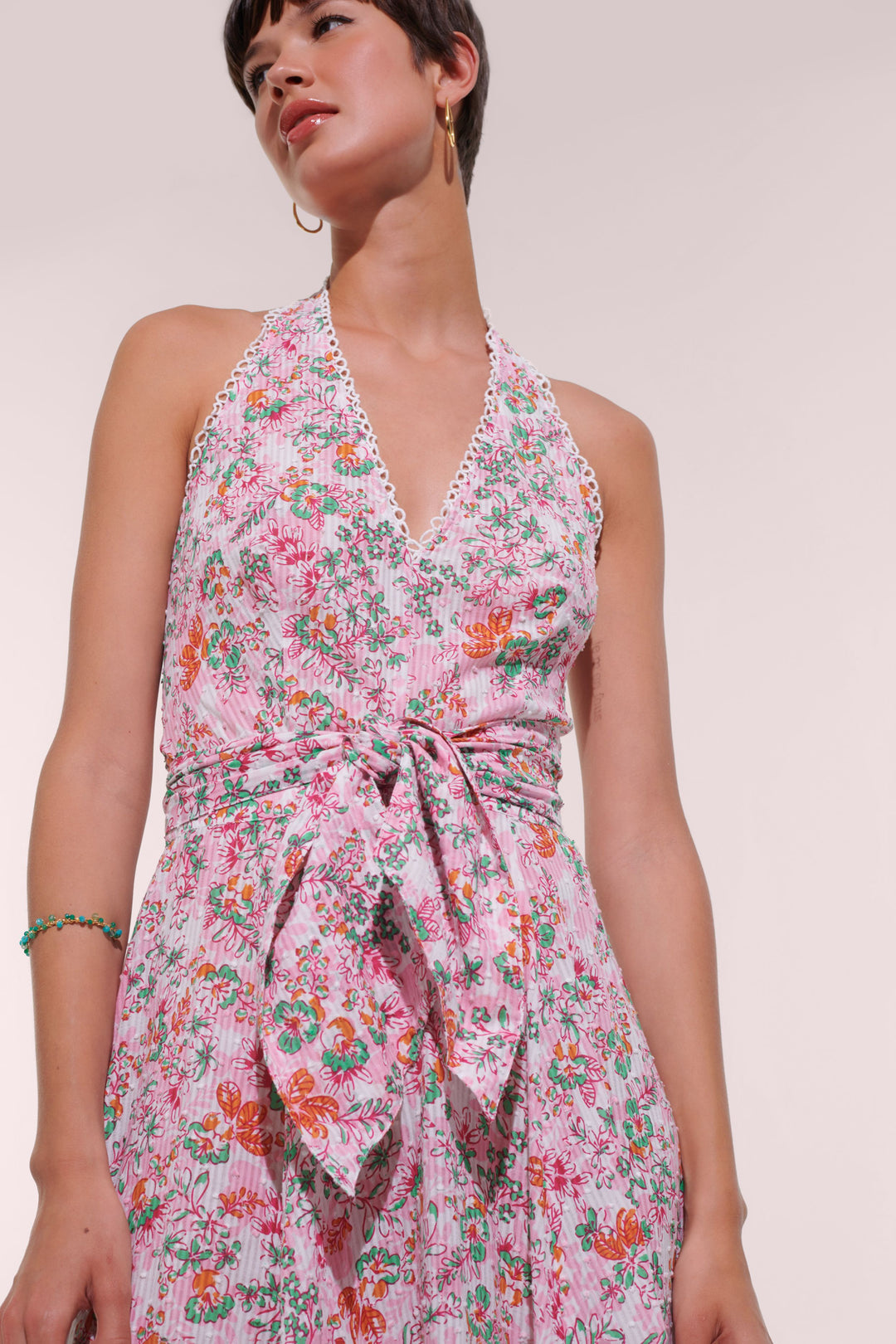 Robe Longue Beth - Pink Sweet Liberty