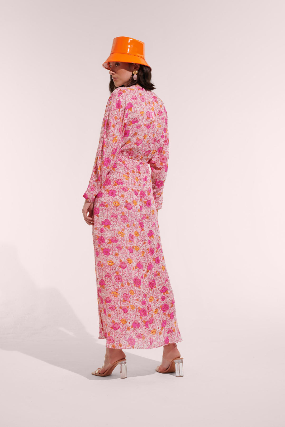 Long Dress Ilona - Pink Petunia