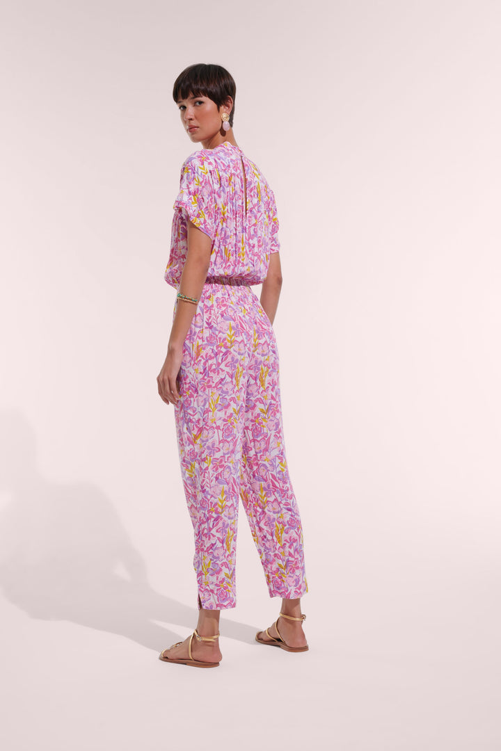 Long Jumpsuit Becky - Pink Shadow