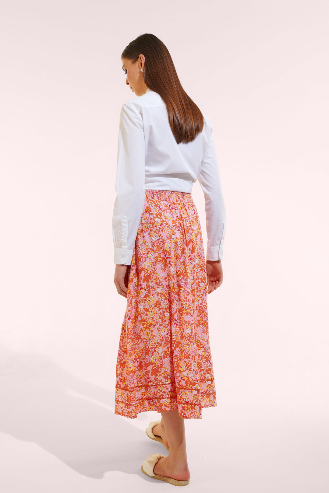 Long Skirt Reine - Pink Sweet Bell