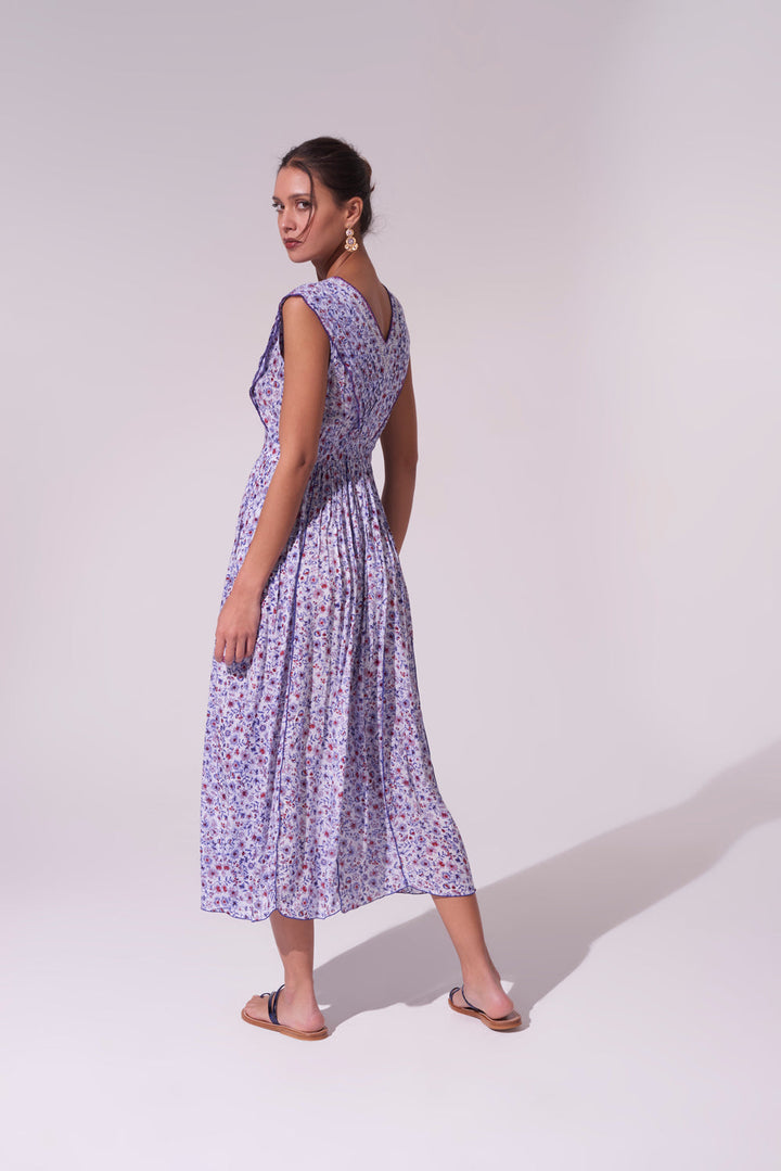 Long Dress Agnes - Blue Magnolia