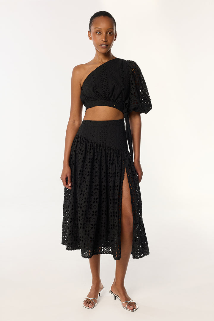 Robe Longue Chantal - Black