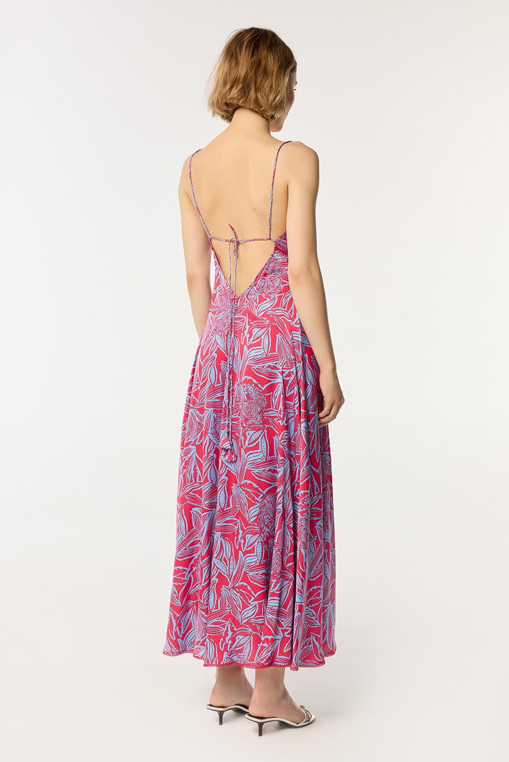 Long Dress Denise - Pink Pop Tiger