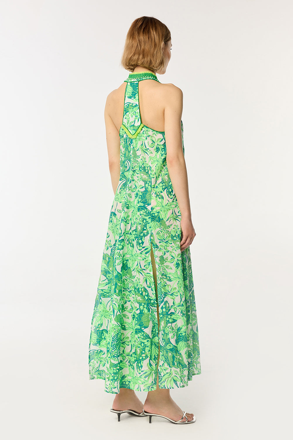 Long Dress Nava - Green Jengel