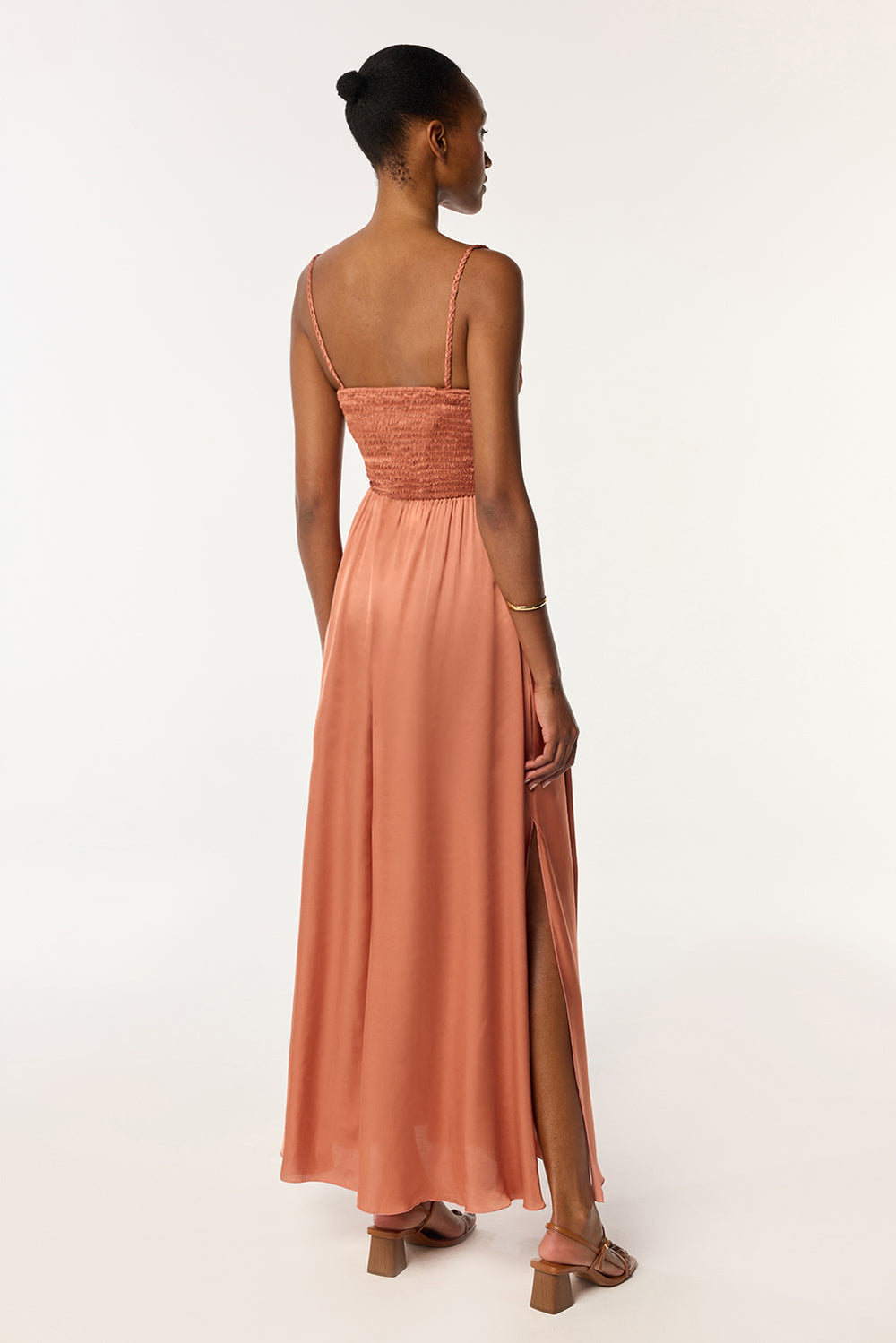 Long Dress Cara - Dusty Pink