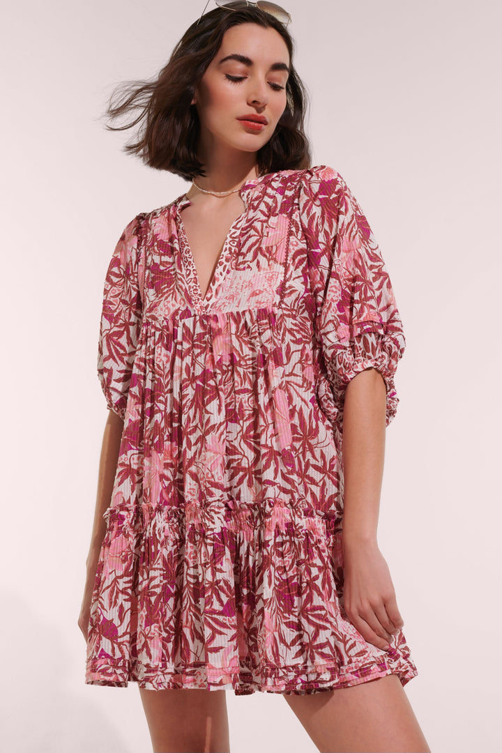 Robe Courte Aria - Pink Orchid