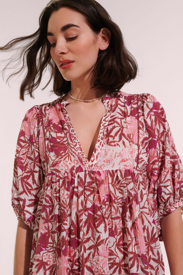 Robe Courte Aria - Pink Orchid