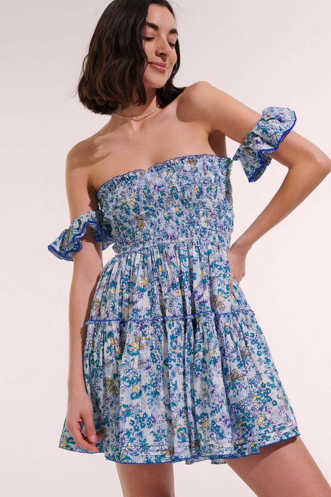 Mini Dress Aurora - Blue Sweet Liberty | Summer Collection 