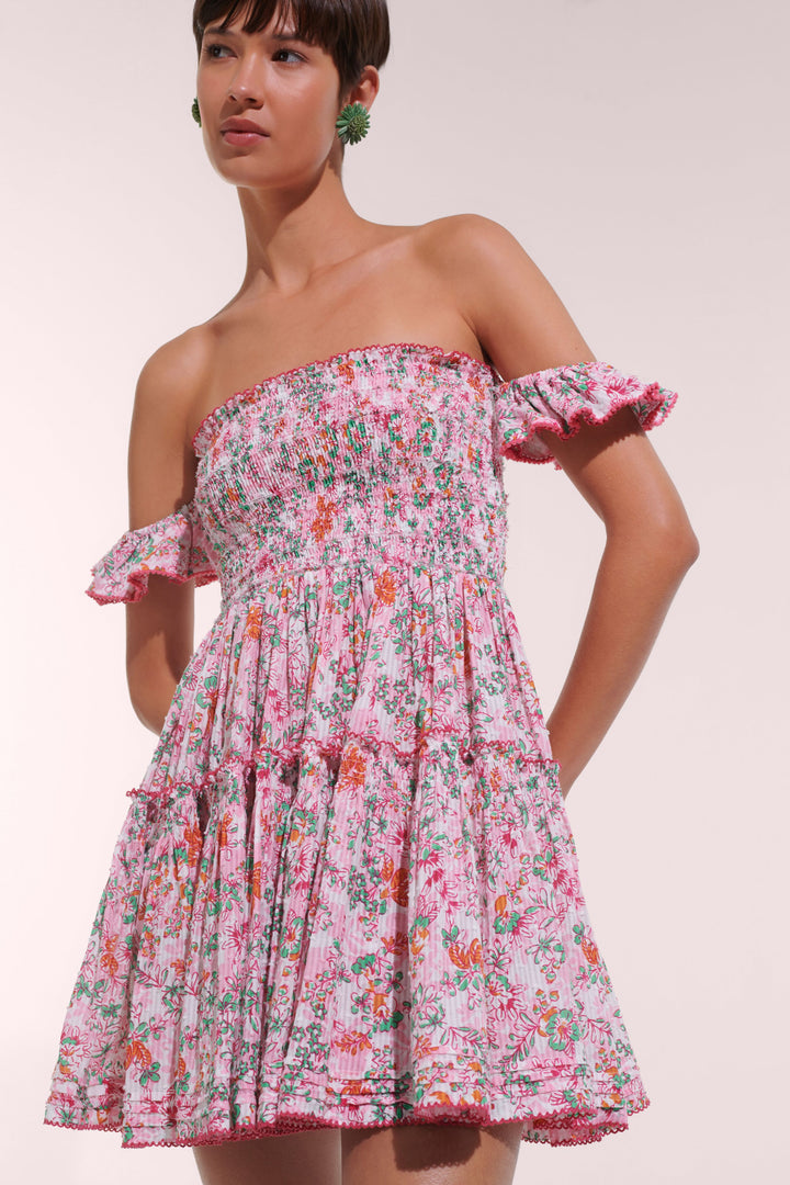 Robe Courte Aurora - Pink Sweet Liberty