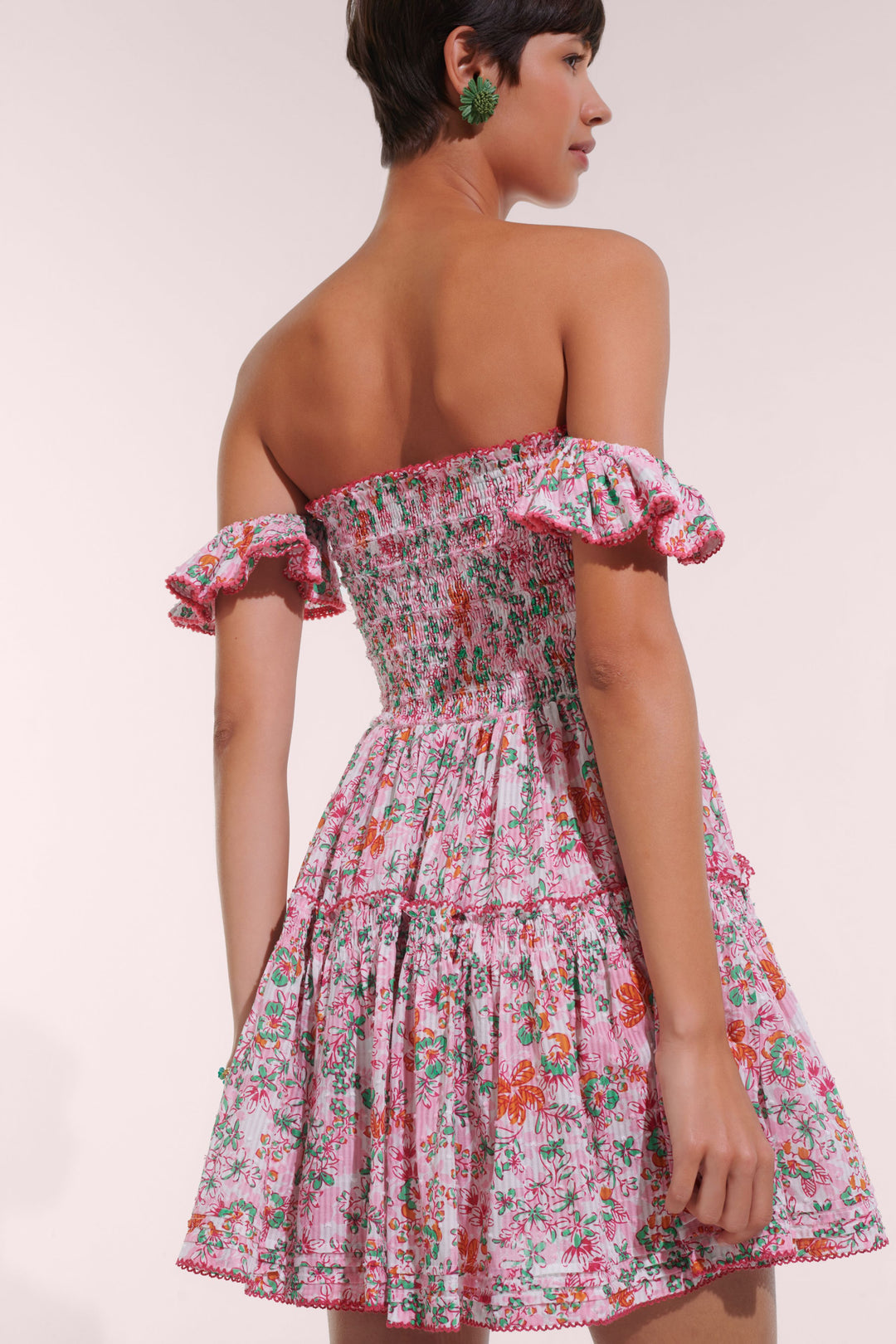 Robe Courte Aurora - Pink Sweet Liberty