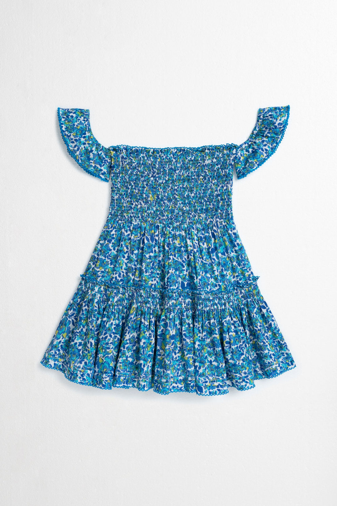 Kids Mini Dress Aurora - Blue Net