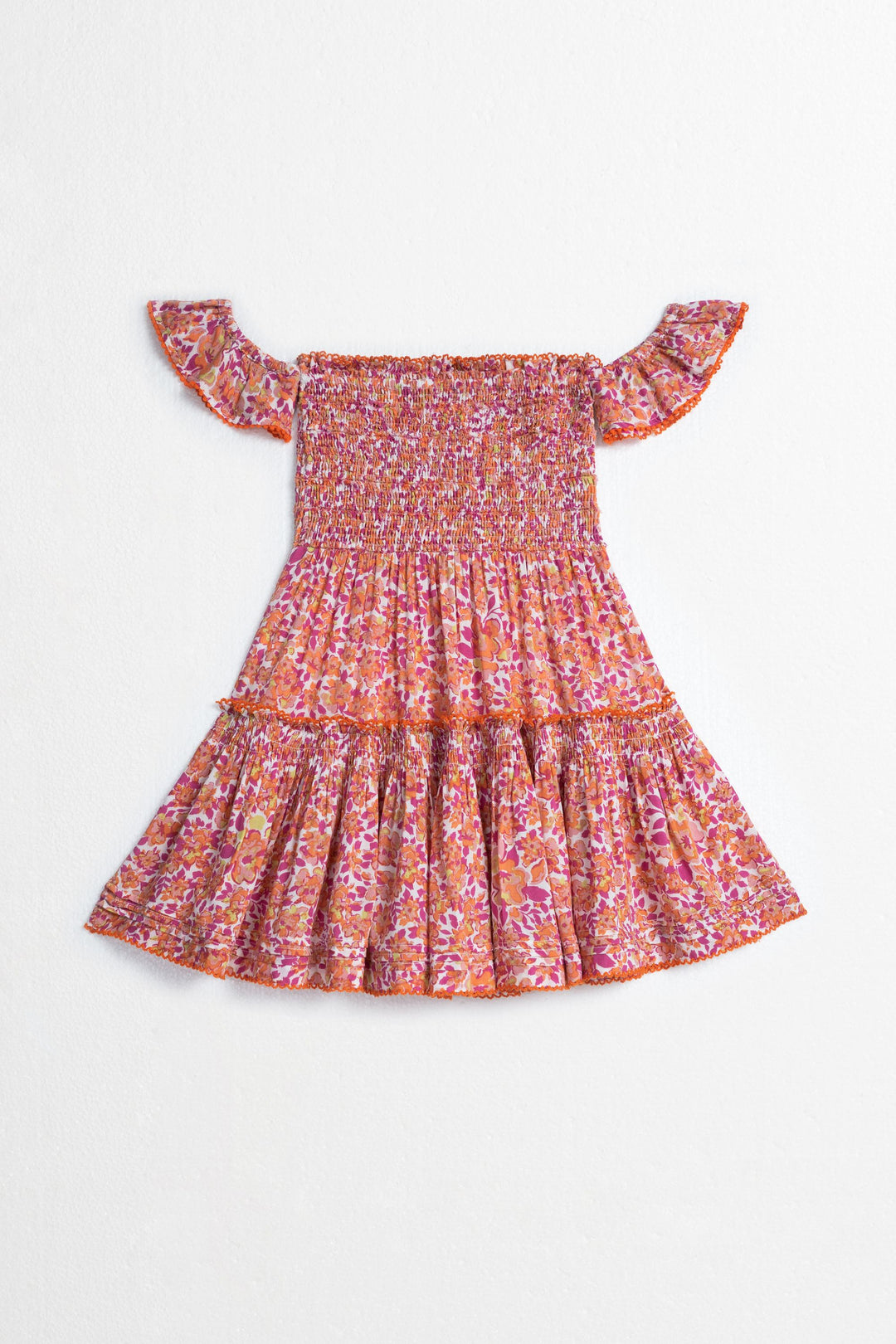 Kids Mini Dress Aurora - Pink Net