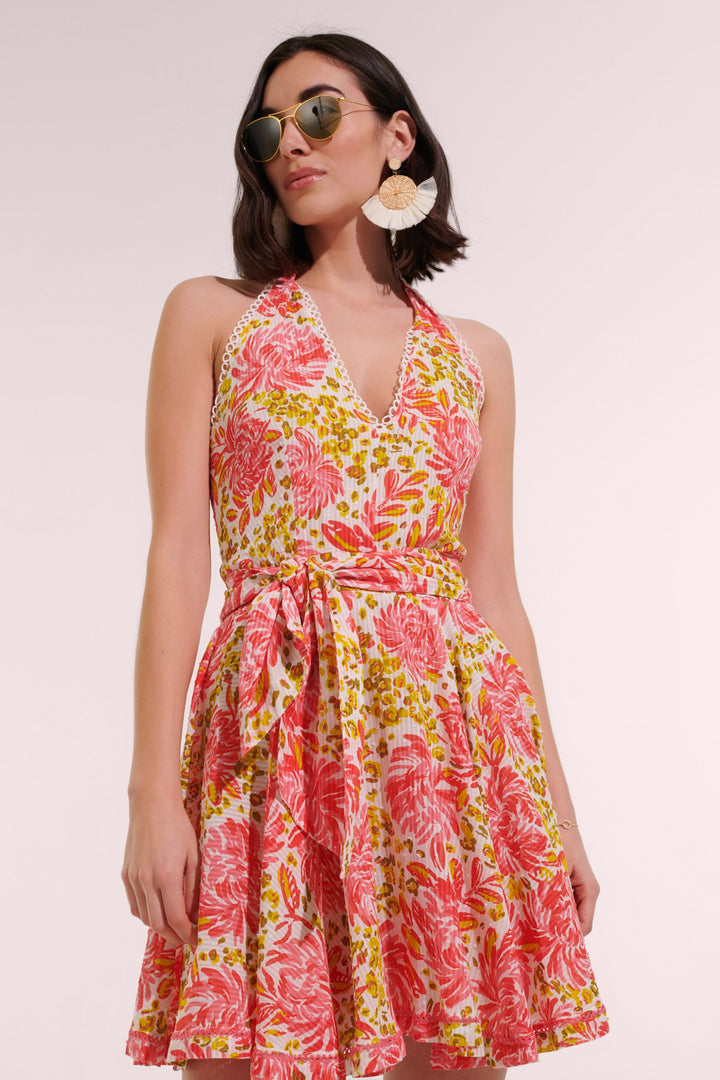 Mini Dress Beth - Pink Krysan