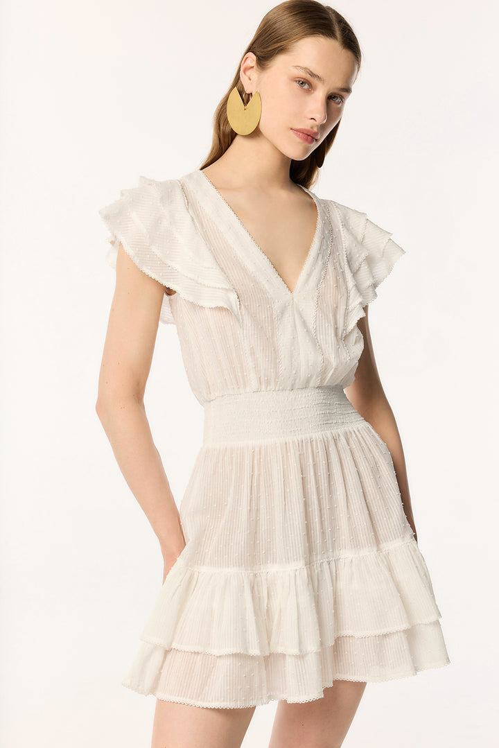 Robe Courte Camila - Natural White