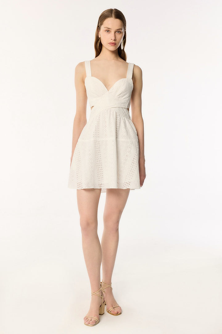 Mini Dress Coco - Natural White