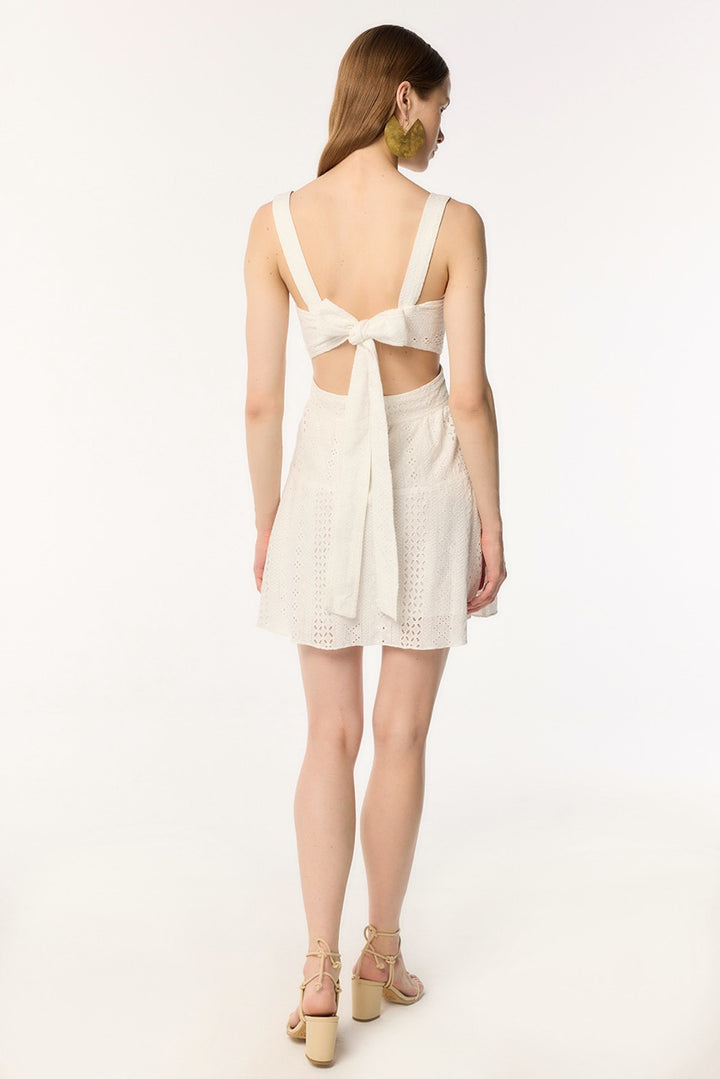 Mini Dress Coco - Natural White