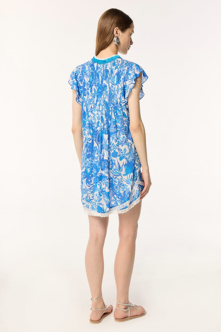 Robe Courte Sasha - Blue Jengel