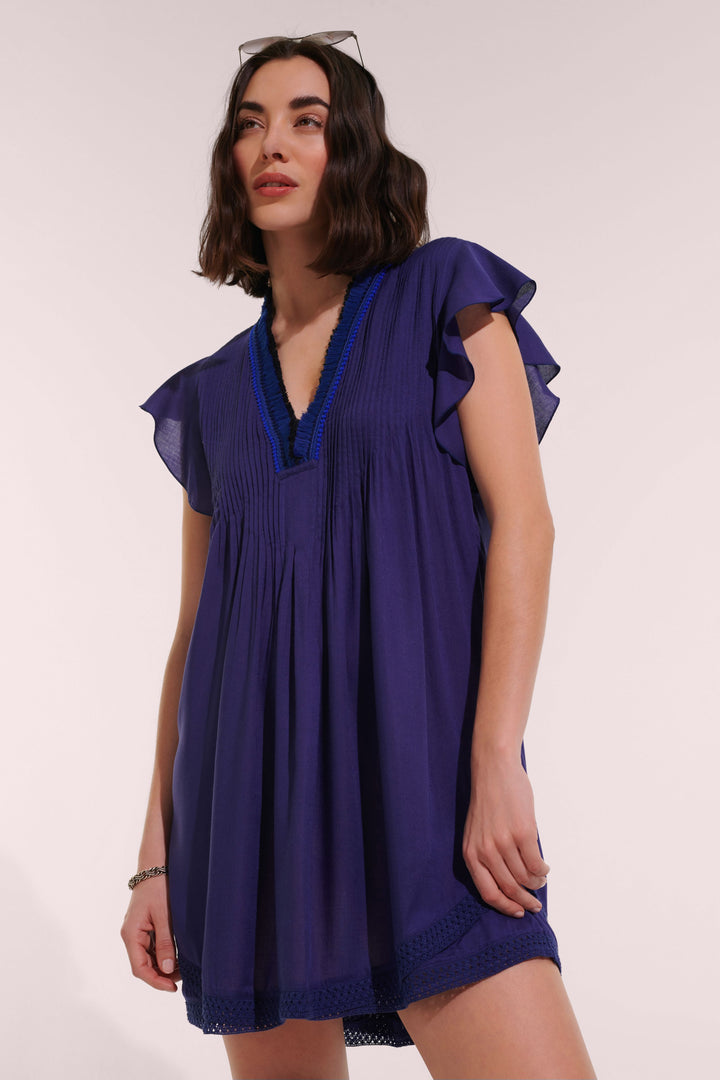 Mini Dress Sasha - Royal Blue