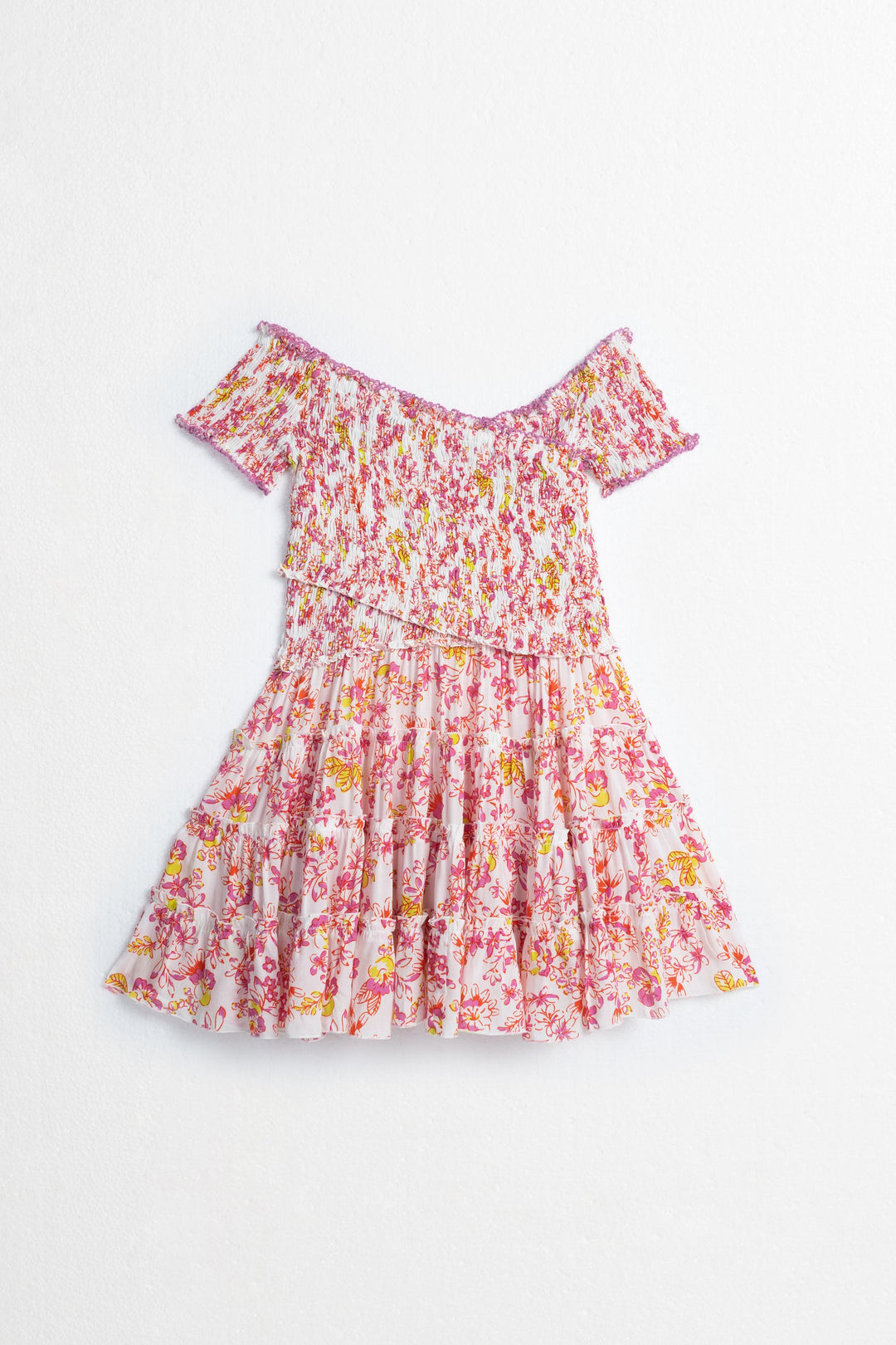 Kids Mini Dress Soledad - Pink Sweet