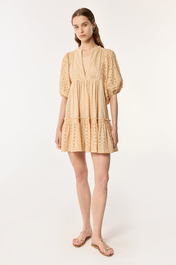 Mini Robe Aria - Cream