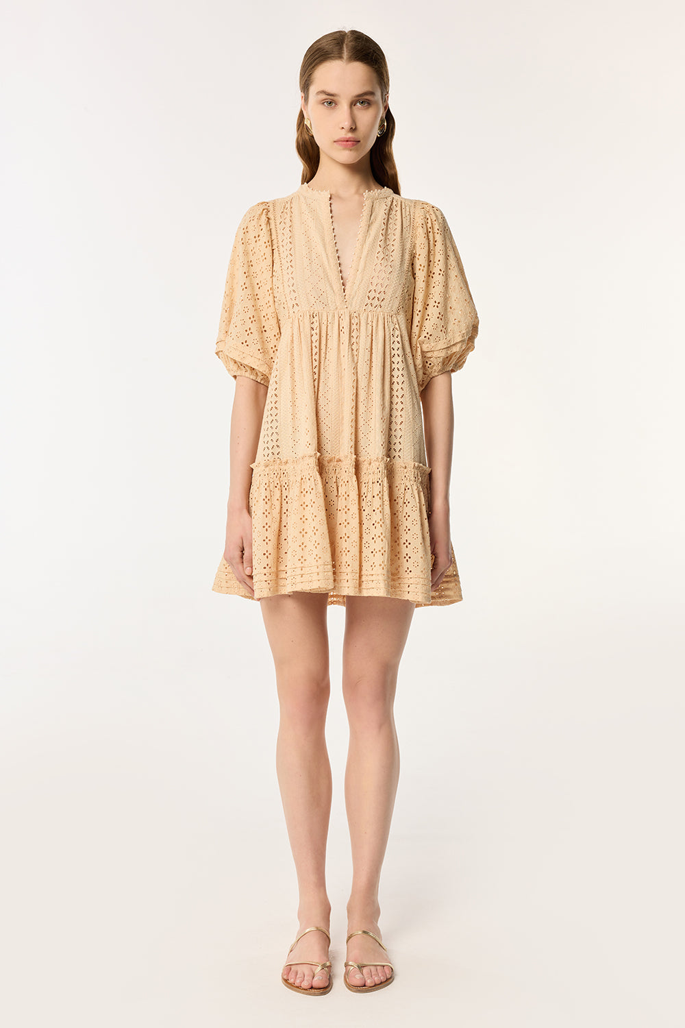 Robe Courte Aria - Cream