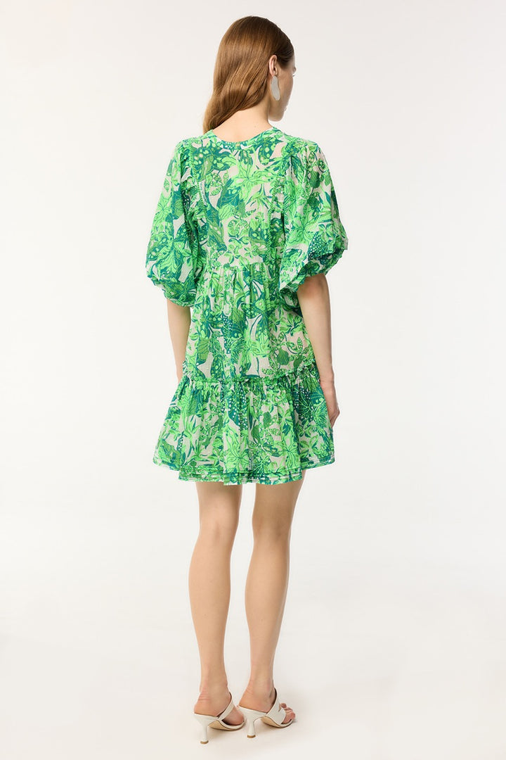 Robe Courte Aria - Green Jengel