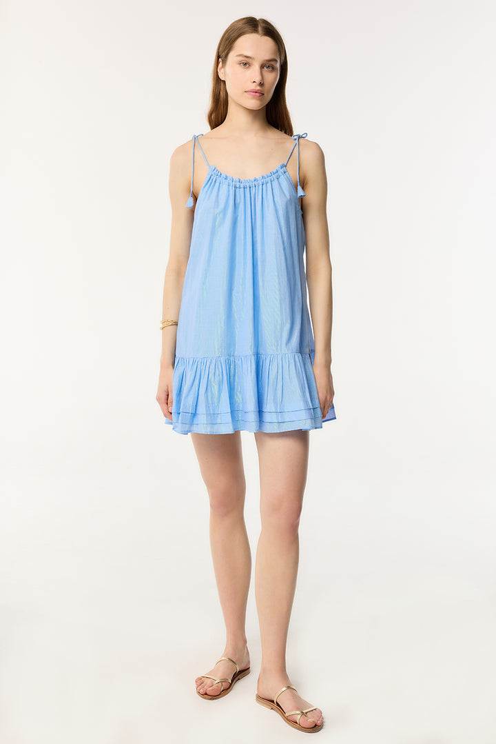 Mini Dress Billie - Light Blue