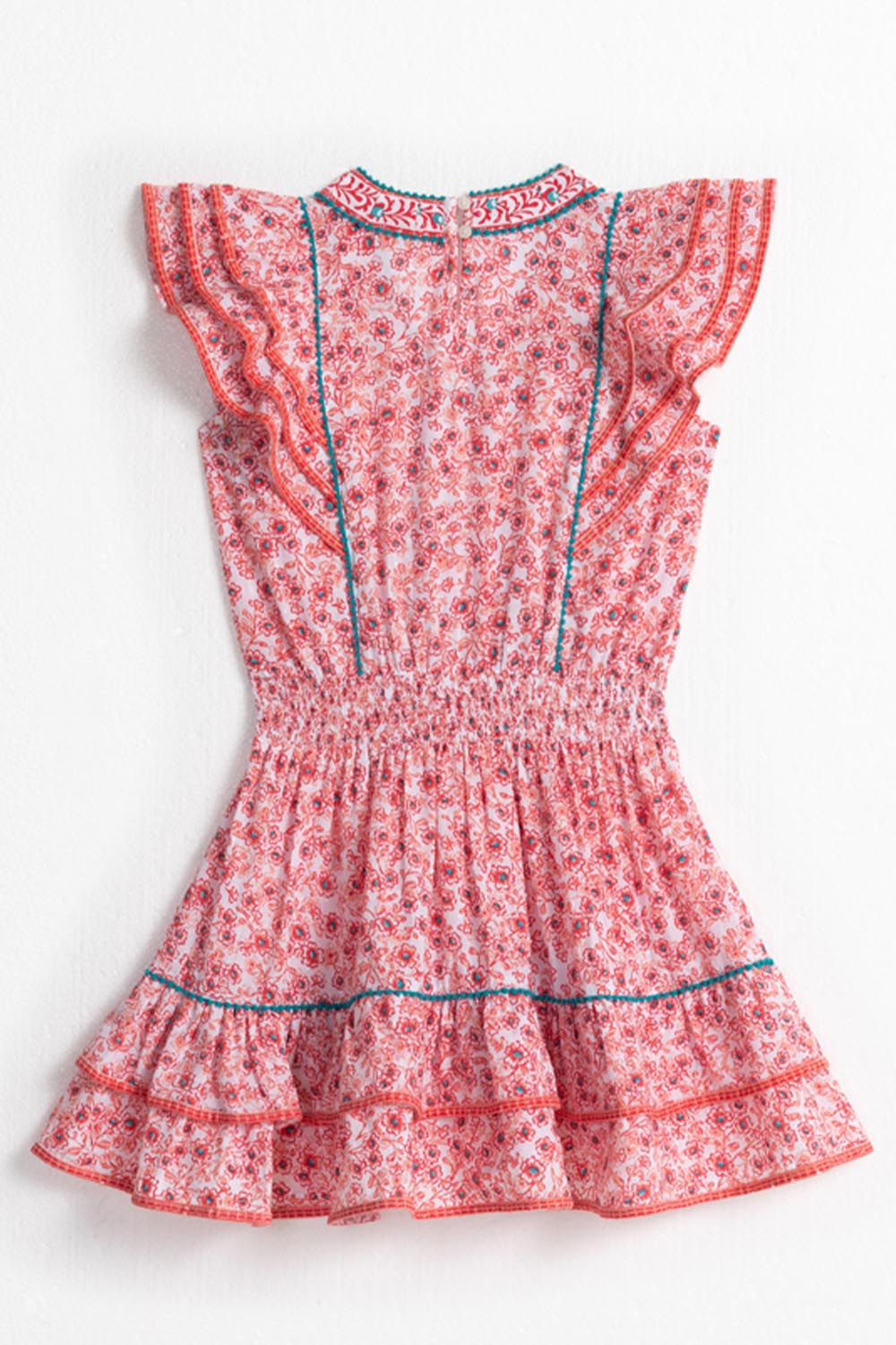 Kids Mini Dress Camila - Pink Anemone