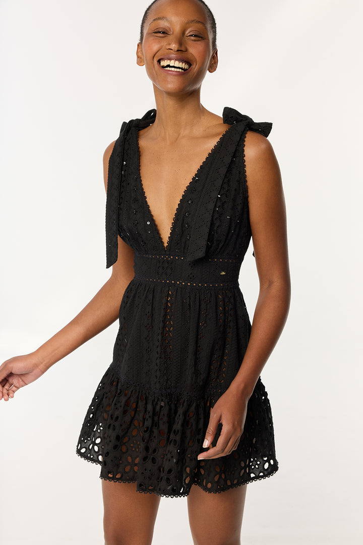 Robe Courte Cara - Black