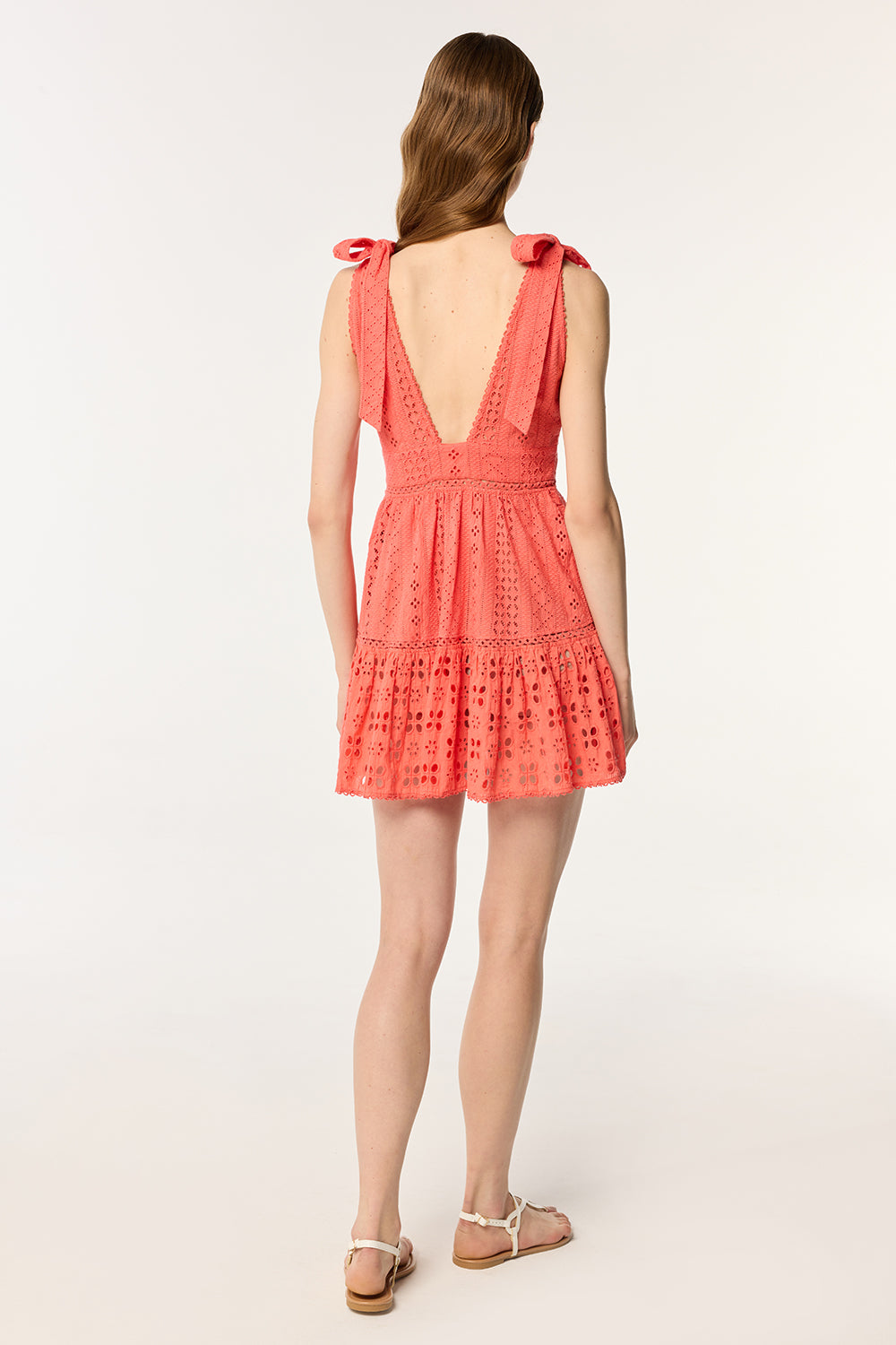 Mini Dress Cara - Coral