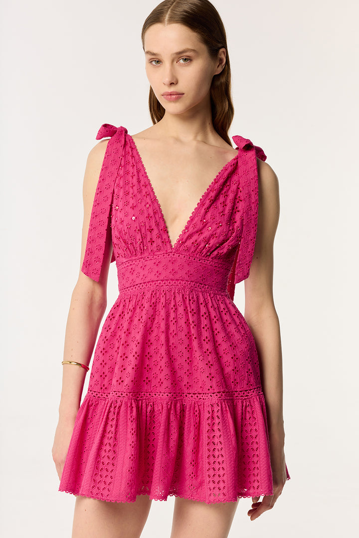 Robe Courte Cara - Fuchsia