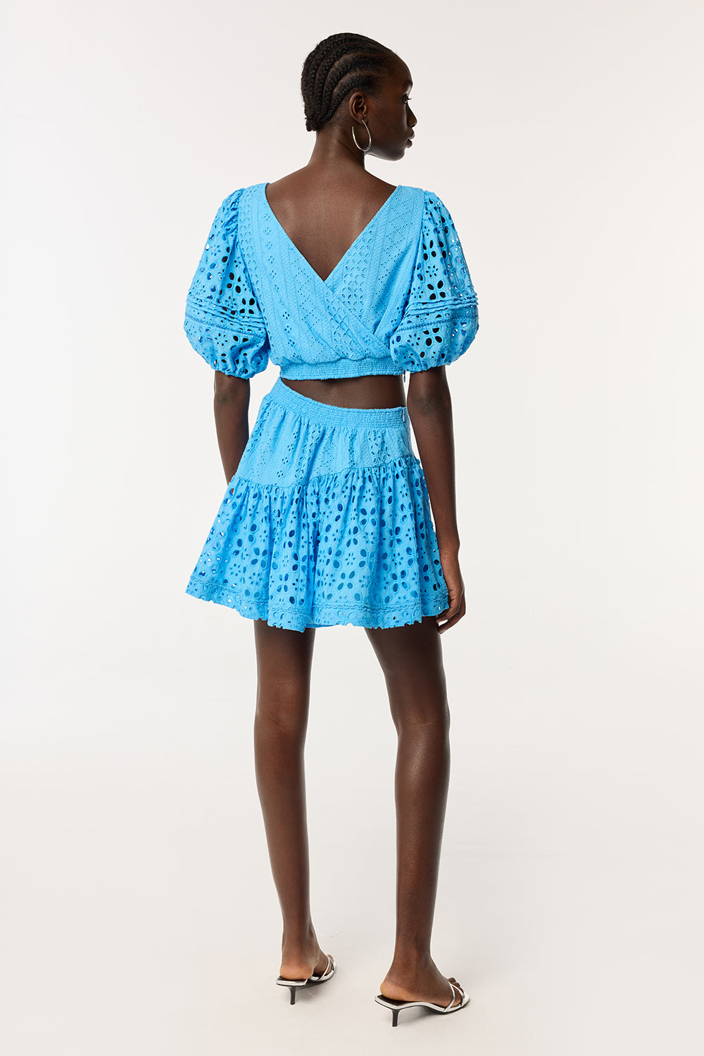 Robe Courte Chantal - Sky