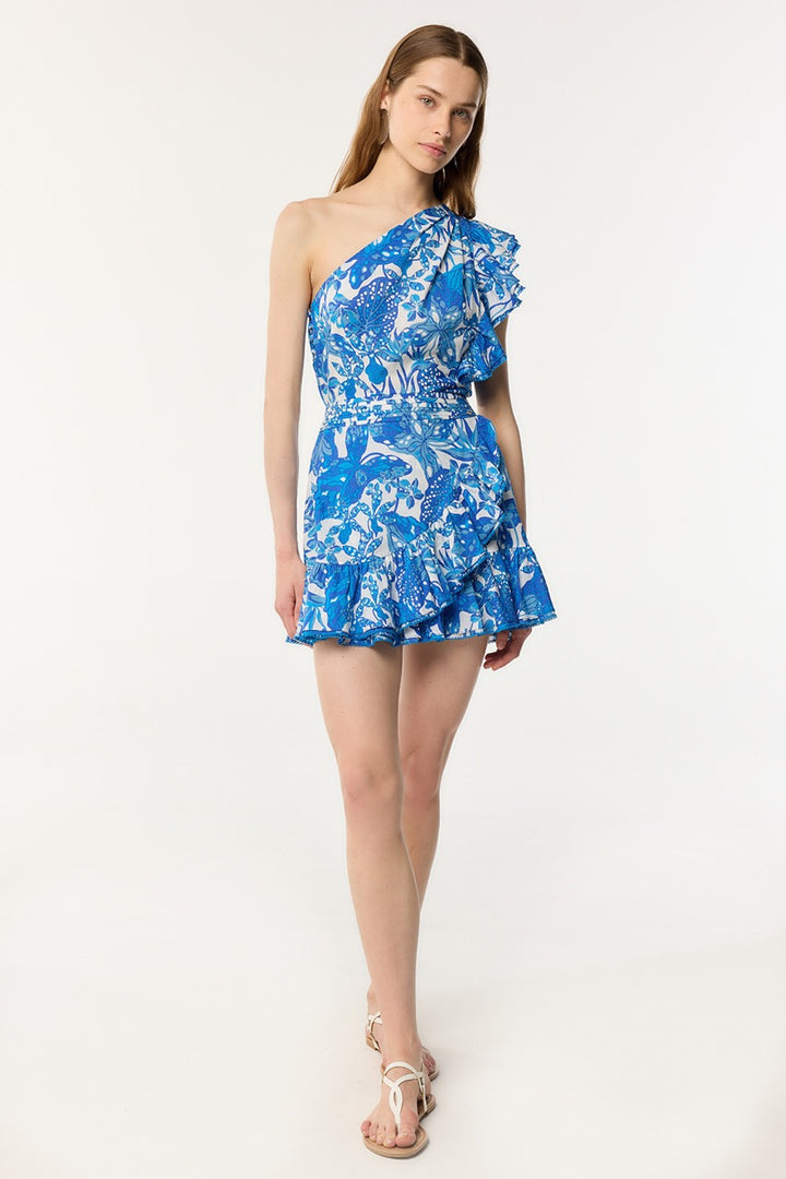 Robe Courte Corinne - Blue Jengel