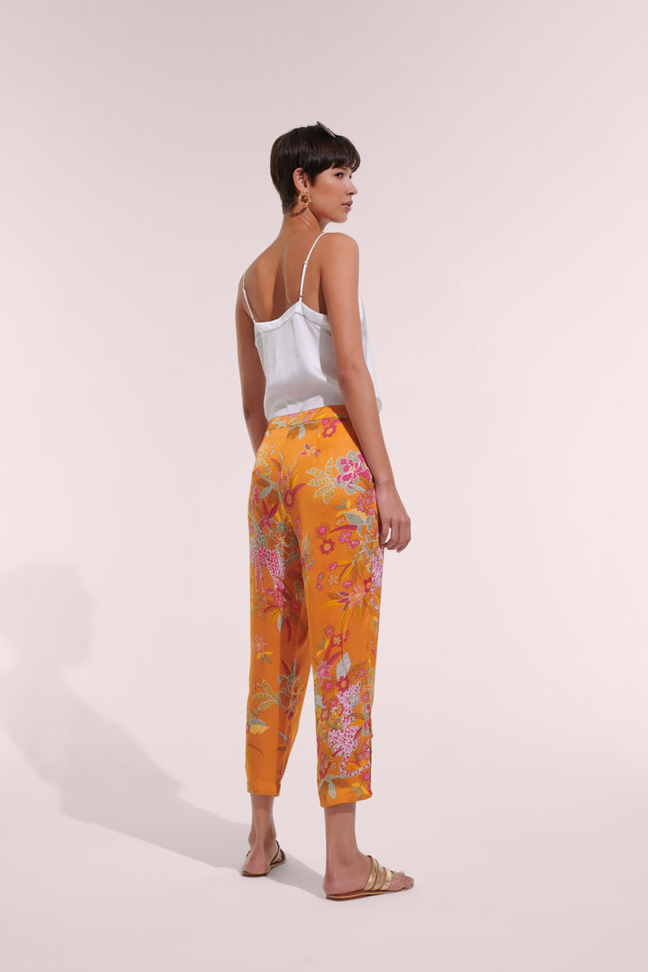 Pantalon Bel - Orange Leo Forest