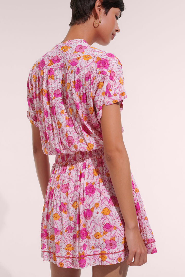 Short Jumpsuit Bora - Pink Petunia