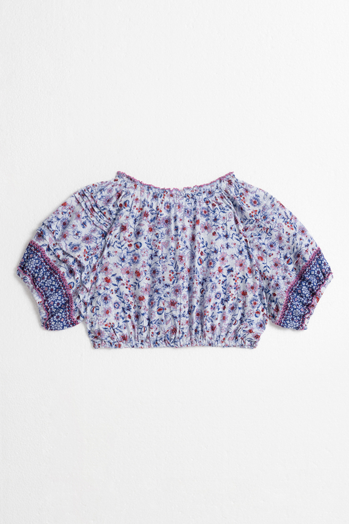 Kids Top Andrea - Blue Magnolia