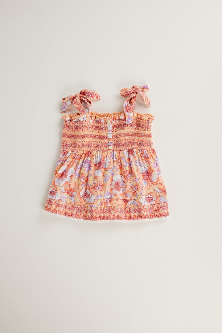 Kids Top Cindy - Yellow Dalia