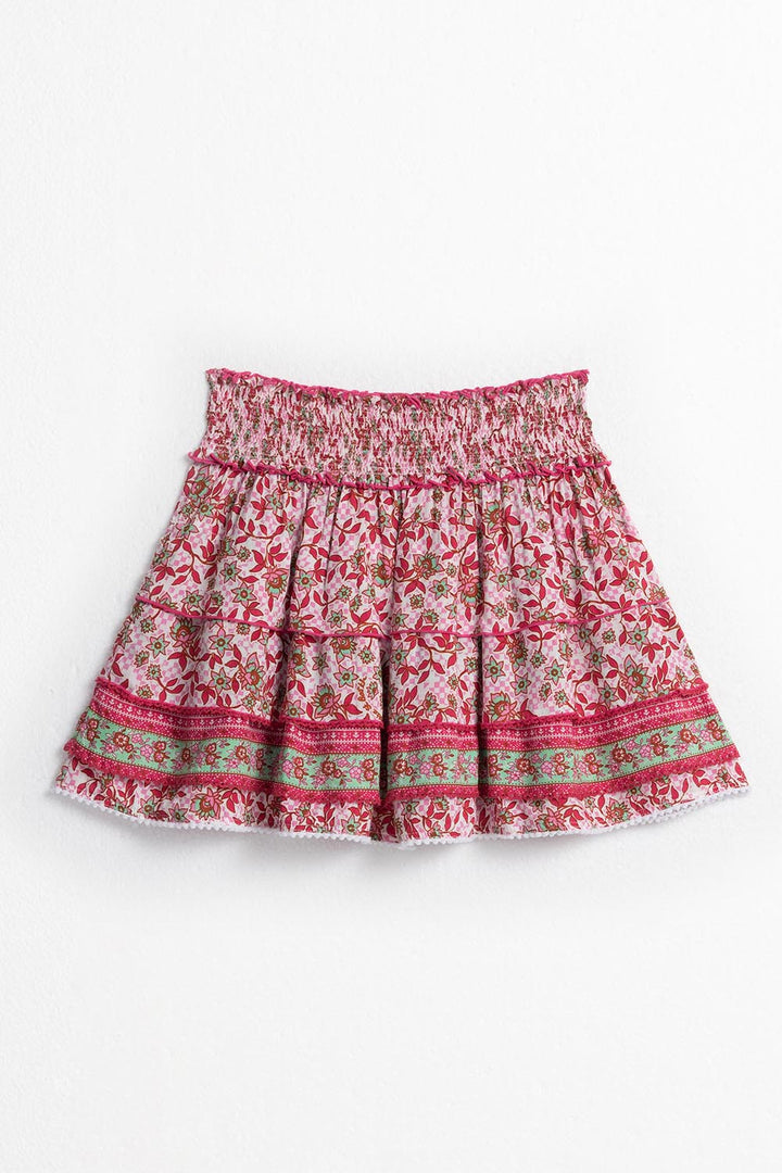 Kids Mini Skirt Ariel - Pink Blossom